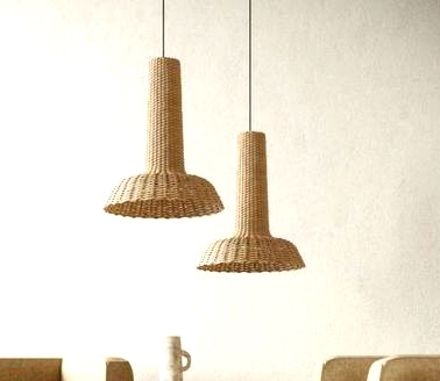 Calypso Cane lamp shade Hanging Lights (Pendant Lights) Lamp Shade-image-33