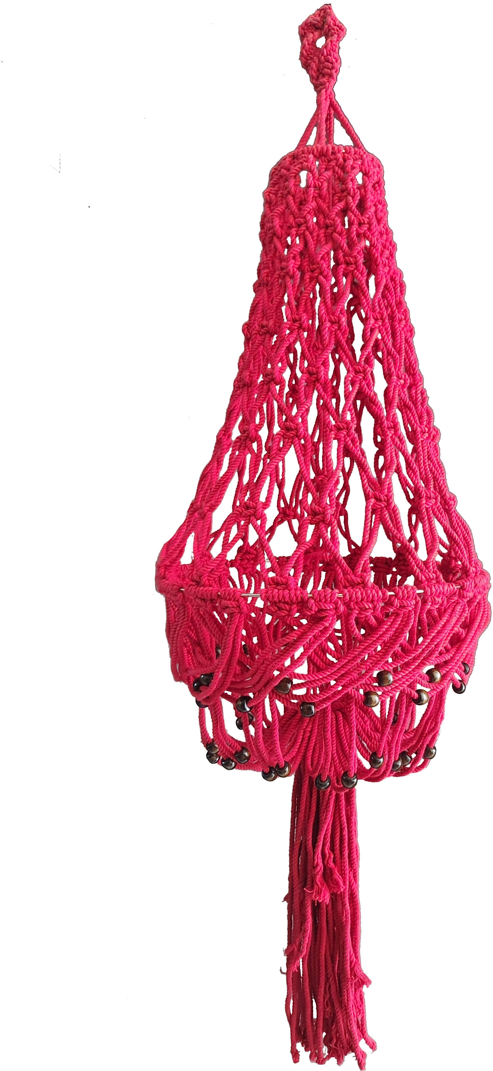 Red lamp shade Chandelier Lamp Shade-image-1