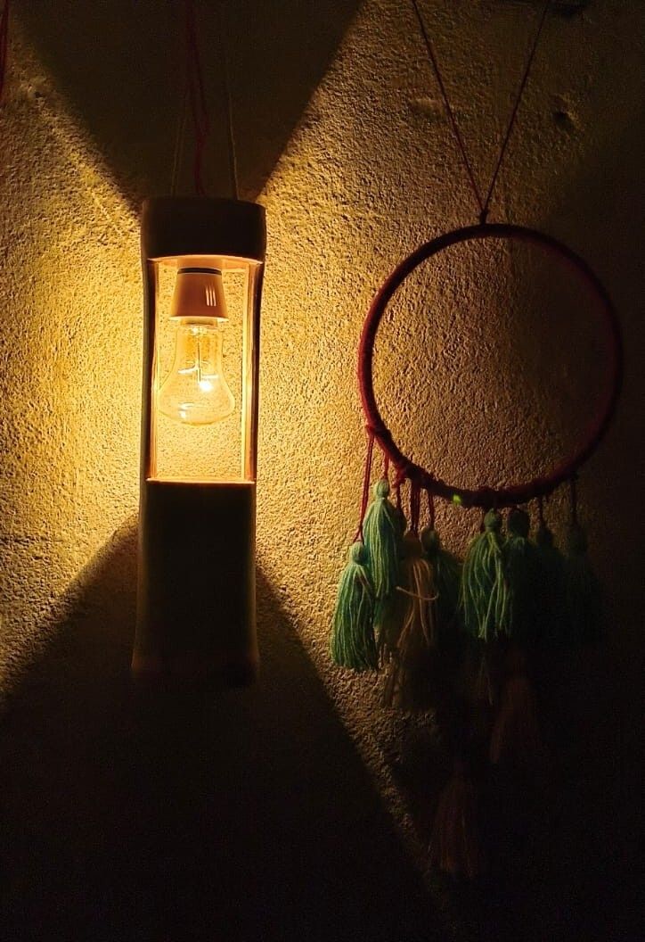 Handmade Pure Bamboo Lampshade Wall Lights Lamp Shade-image-35