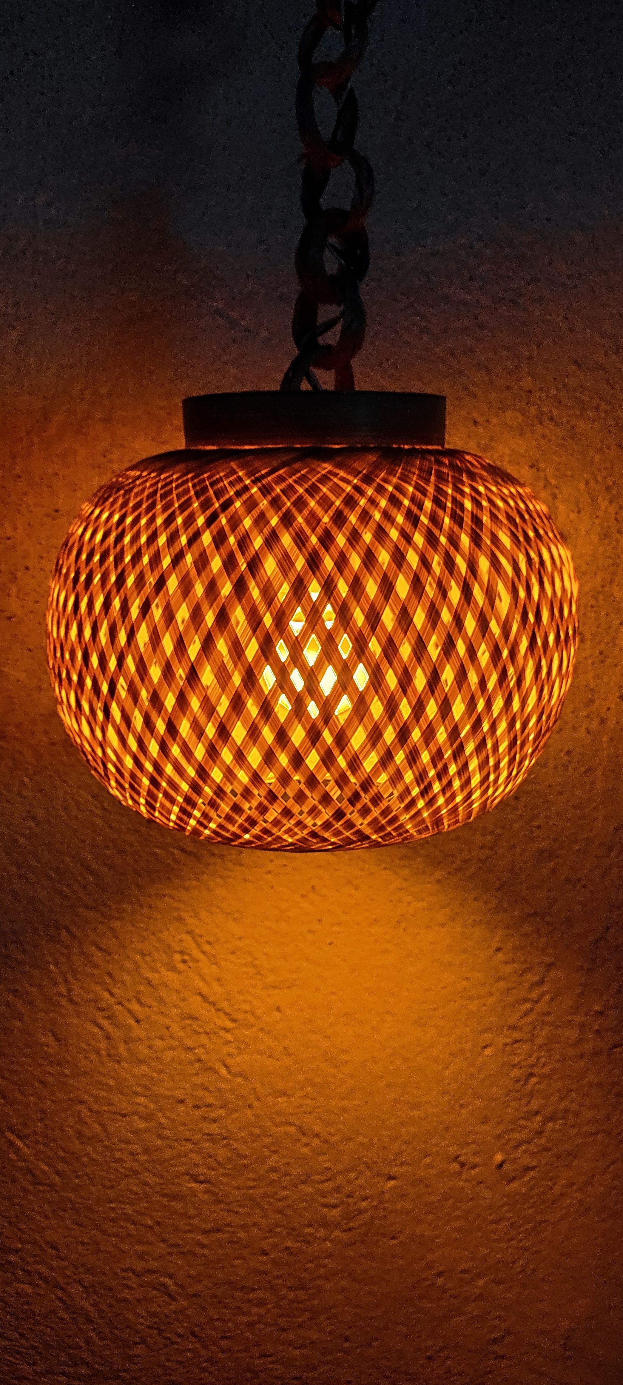 Hand Made Bamboo Hanging Lights (Pendant Lights) Lamp Shade-image-35