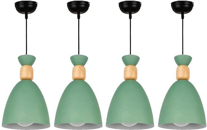 (pack of 4)Hanging Shade Light,Green, Hanging Lights (Pendant Lights) Lamp Shade-image-18