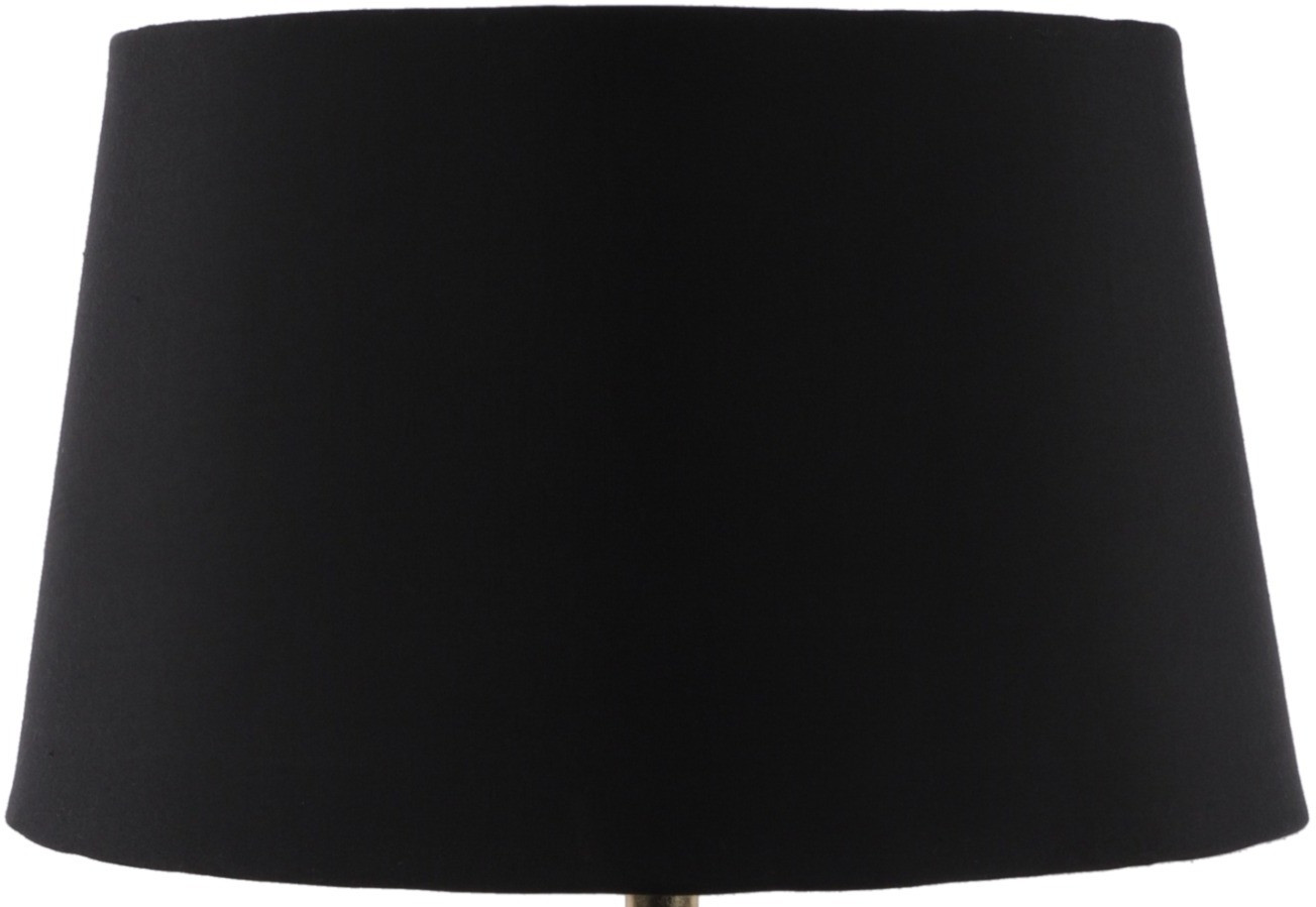 foziq Fancy 10" Black Fabric Drum Shape Table Lamps Lamp Shade image 1
