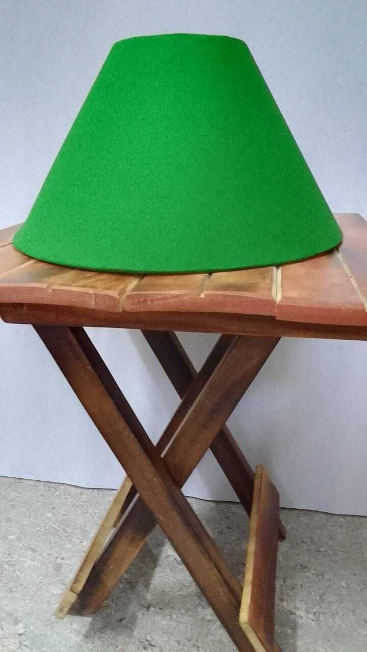 Round Fabric Shade For Table Lamp & Small Tripode Lamp (Green) Table Lamps Lamp Shade-image-25