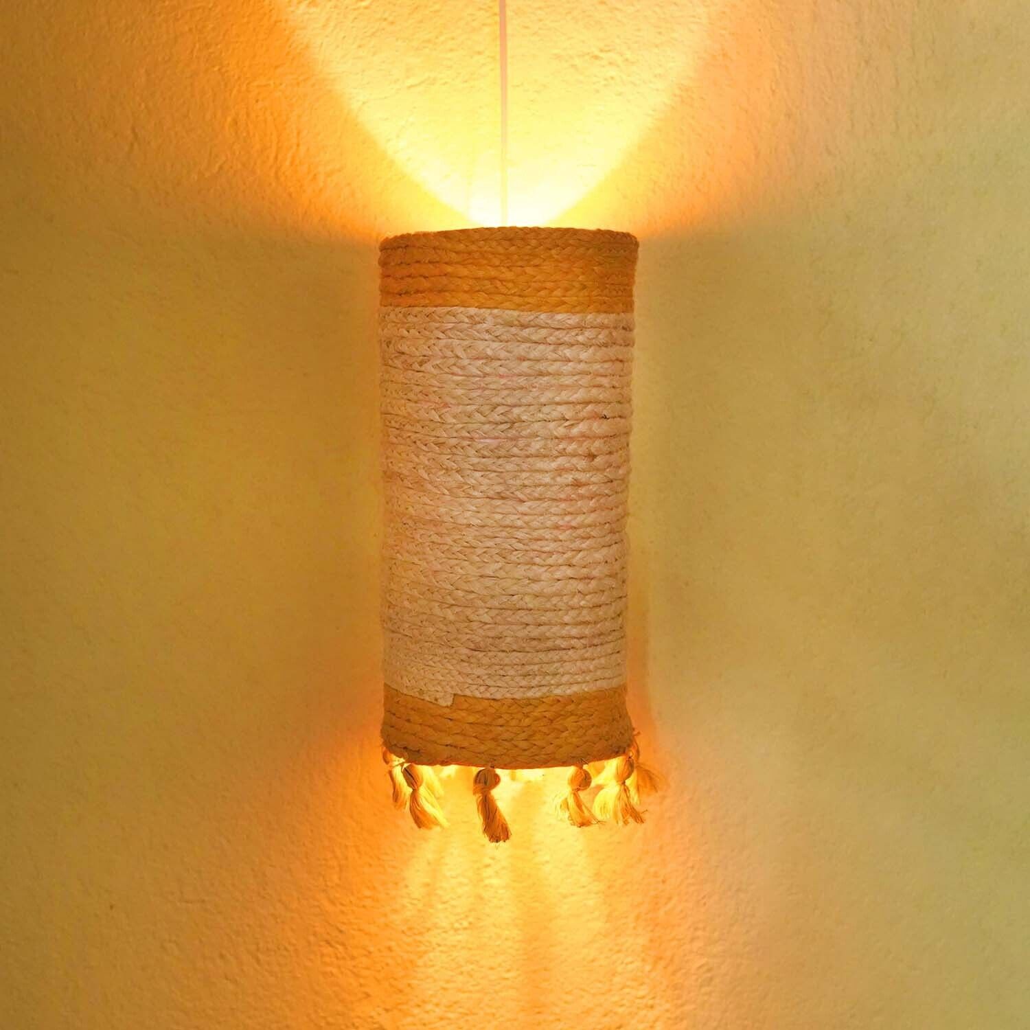 Banana Fiber Large Wall Lights, Hanging Lights (Pendant Lights) Lamp Shade-image-7