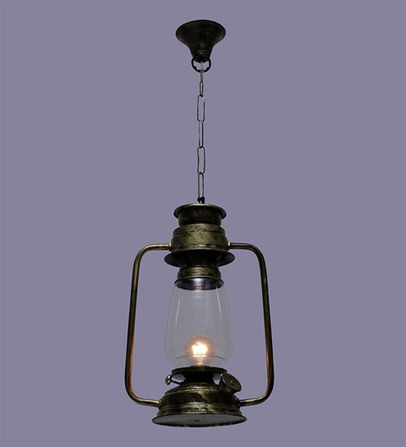 (Bulb not free) Lantern Design Hanging Light Pendant Lamp, Antique Hanging Lights (Pendant Lights) Lamp Shade-image-10
