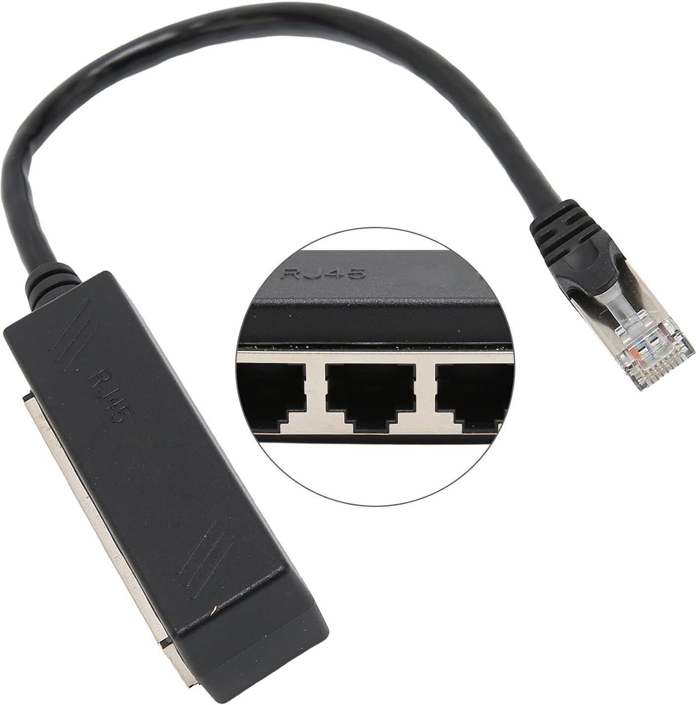 Akwor Ethernet Splitter, Ethernet Adapter, Ethernet Splitter High Speed Ethernet Cable Wired Ethernet Lan Adapter compatible with Linux, Mac, Ubuntu, Windows-image-40