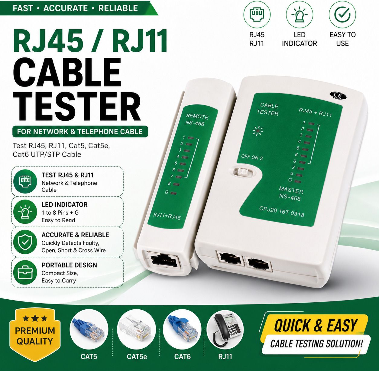 Plantech RJ1145 Wired Ethernet Lan Adapter compatible with Windows, Ubuntu, Mac, Linux-image-35