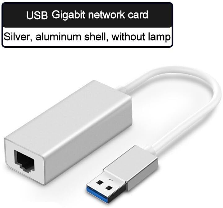 RuhZa 10/100/1000 Gigabit Ethernet LAN Network Adapter Wired Ethernet Lan Adapter compatible with Mac-image-15