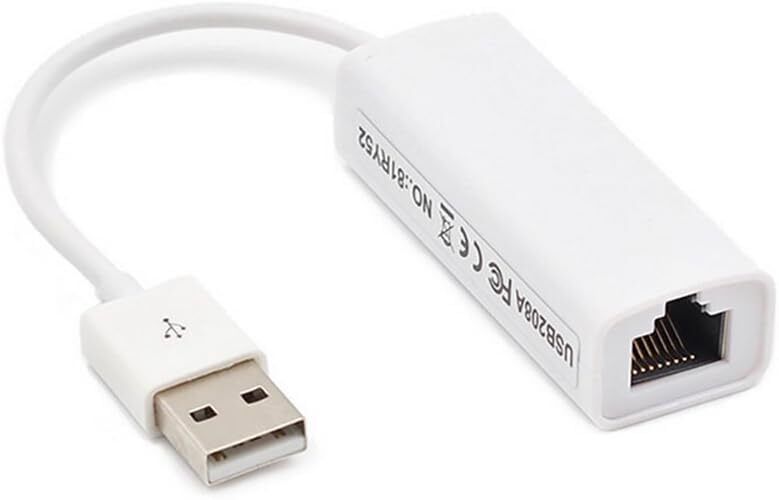 WEFLY USB to RJ45 Ethernet LAN Adapter 100Mbps LAN Adapter Wired USB Lan Adapter compatible with Windows-image-47