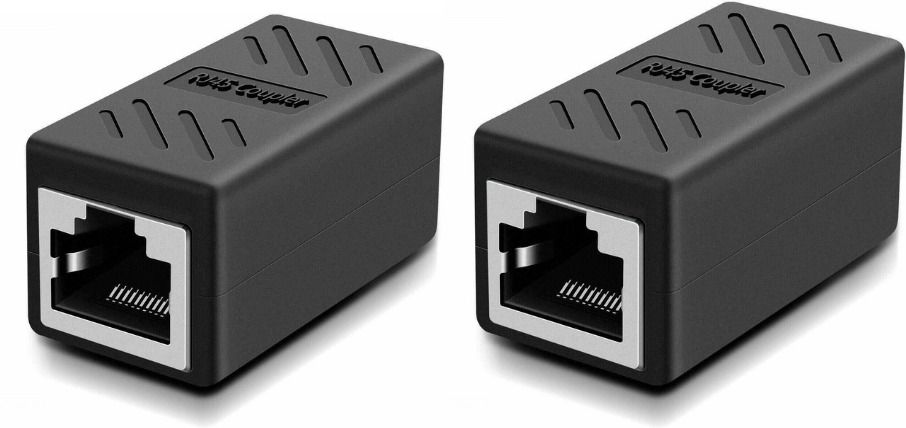 EXPERTRONICS Pack of 2 RJ45 Coupler, Ethernet, Compatible with CAT7 CAT6 CAT5 Lan Adapter-picture-16