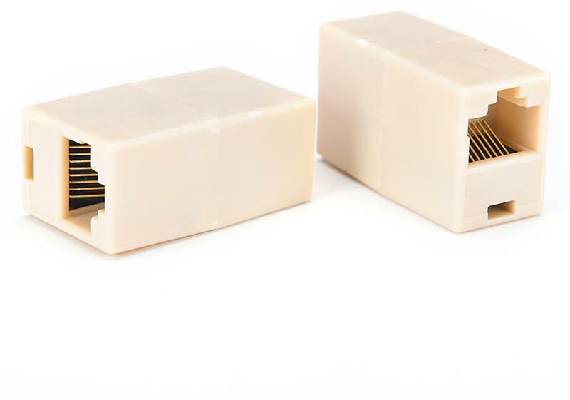 TAAPSEE 2pcs RJ45 CAT5 Coupler Plug Network LAN Cable Extender Connector Adapter Lan Adapter-image-15
