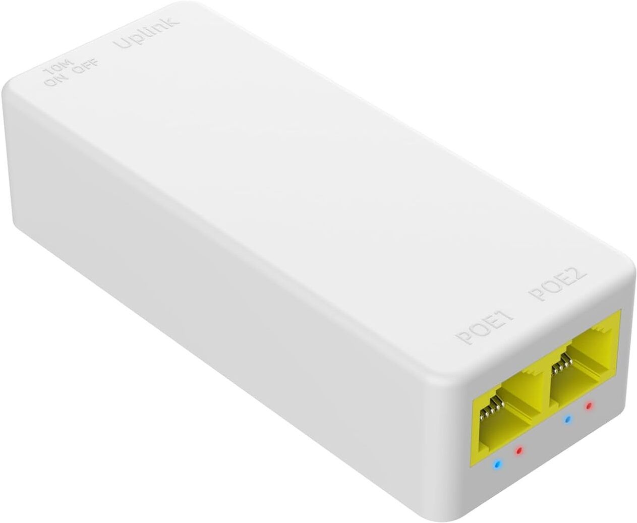 Di Port PoE Extender Adapter | 10/100 Mbps for CCTV, IP Camera, Router Wireless Ethernet Lan Adapter compatible with Windows, Mac-image-1