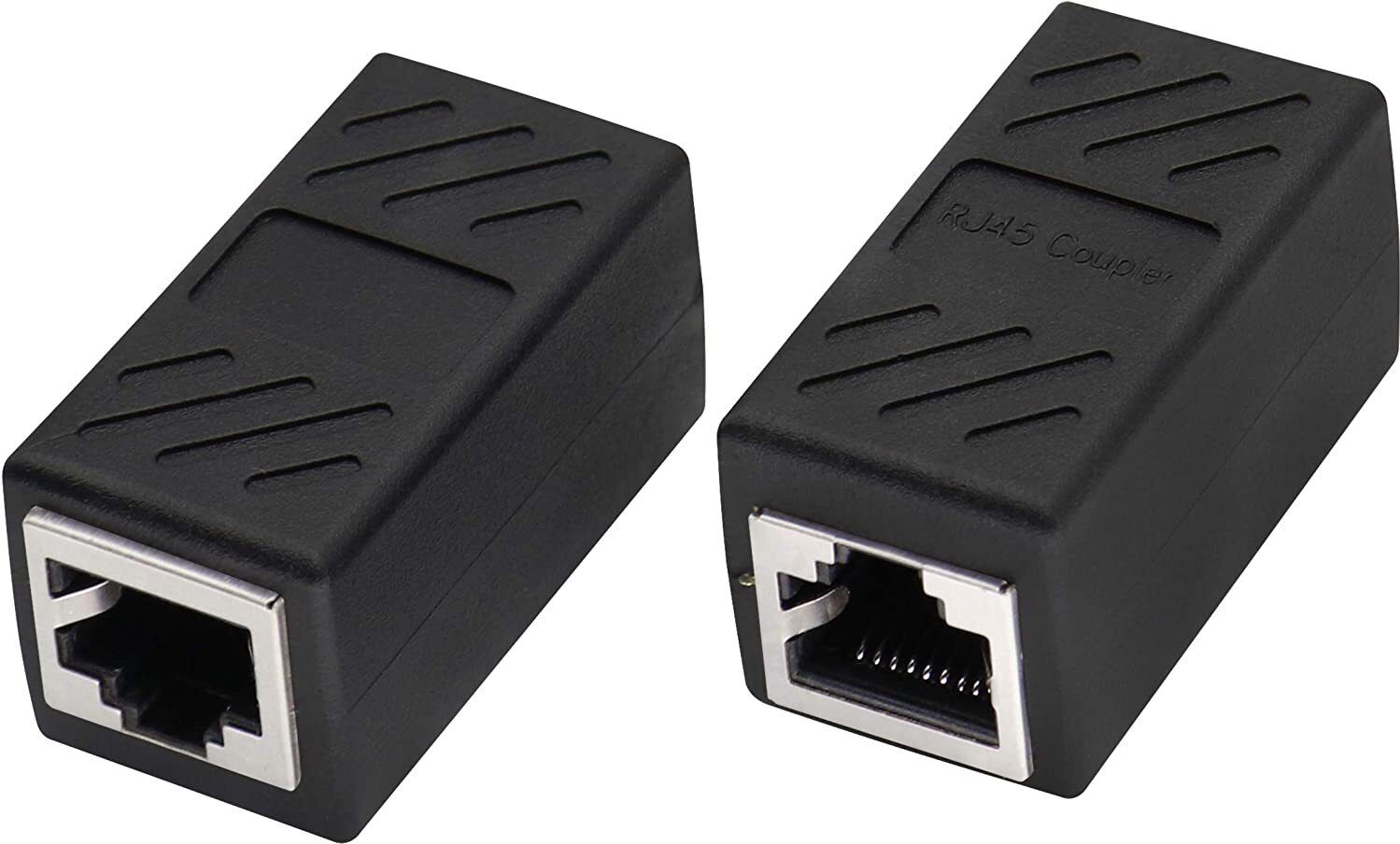 TAAPSEE 2Pcs Shielded in-line Coupler cat7 cat6 cat5e cat5 RJ45 Ethernet Cable Extender Lan Adapter-image-22