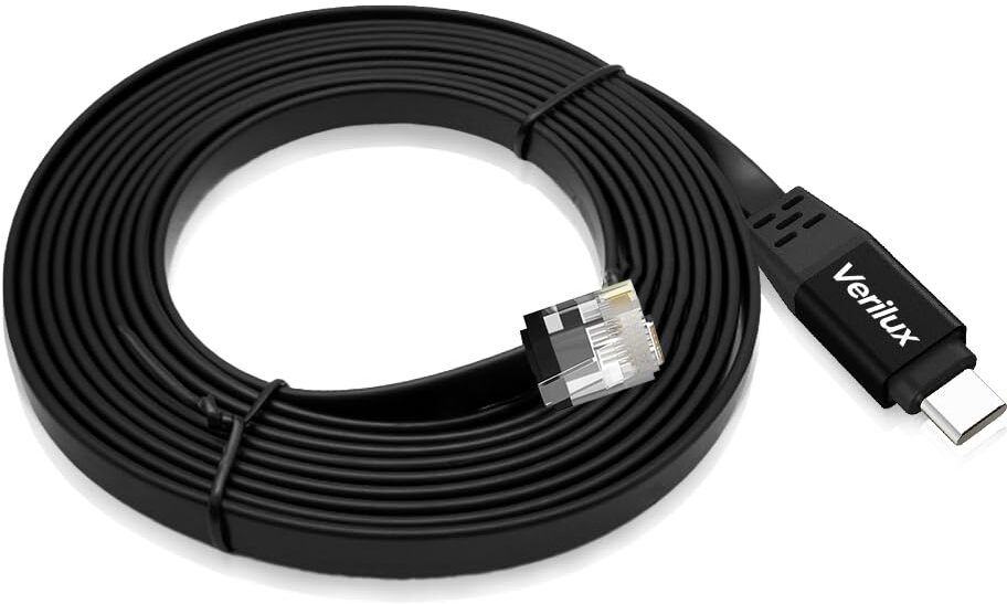 Verilux USB C to RJ45 Ethernet Adapter Cable Wired Ethernet Lan Adapter compatible with Mac-image-9