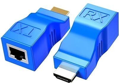 RyzCare Supports 1080p Full HD, Up to 30M/98ft via Cat5e/6 LAN Cable for HDTV Wireless Ethernet Lan Adapter compatible with Windows-picture-47