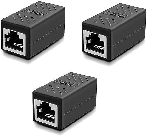 WiredCom RJ45 Female to Female Coupler (PACK OF 3) Lan Adapter-image-33