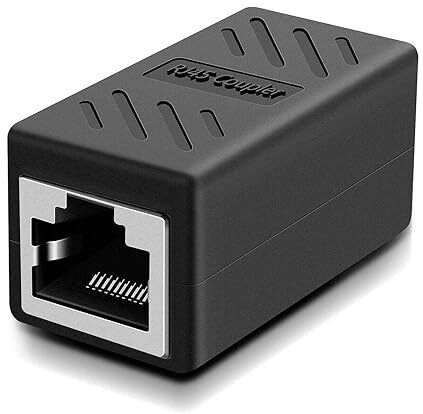 WiredCom RJ45 Female to Female Coupler (PACK OF 1) Lan Adapter-image-31
