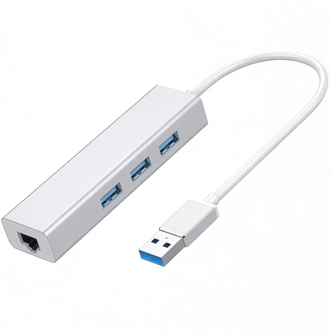 OG X NEXA WITH DEVICE USB 3.0 to RJ45 LAN Adapter with 3 Port USB Hub, Gigabit Ethernet Converter Wired USB Lan Adapter compatible with Windows, Mac, Linux-image-11