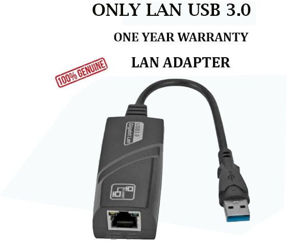 Sastaacha Usb 3.0 Type To Lan Ethernet Adapter 1000 Mbps Lan Adapter Lan Adapter