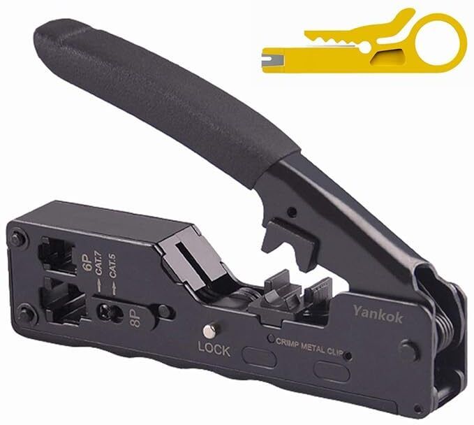 VOOCME CRIPING TOOL for Sheilded Connectors Lan Adapter-image-48