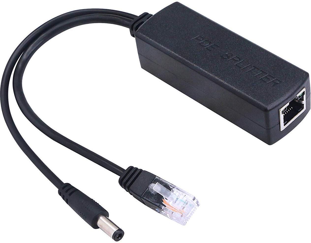 ULTRABYTES PoE Splitter Power Over Ethernet Adapter Active 48V to12V for IP Camera IP Phone Wired Ethernet Lan Adapter compatible with Windows-image-5