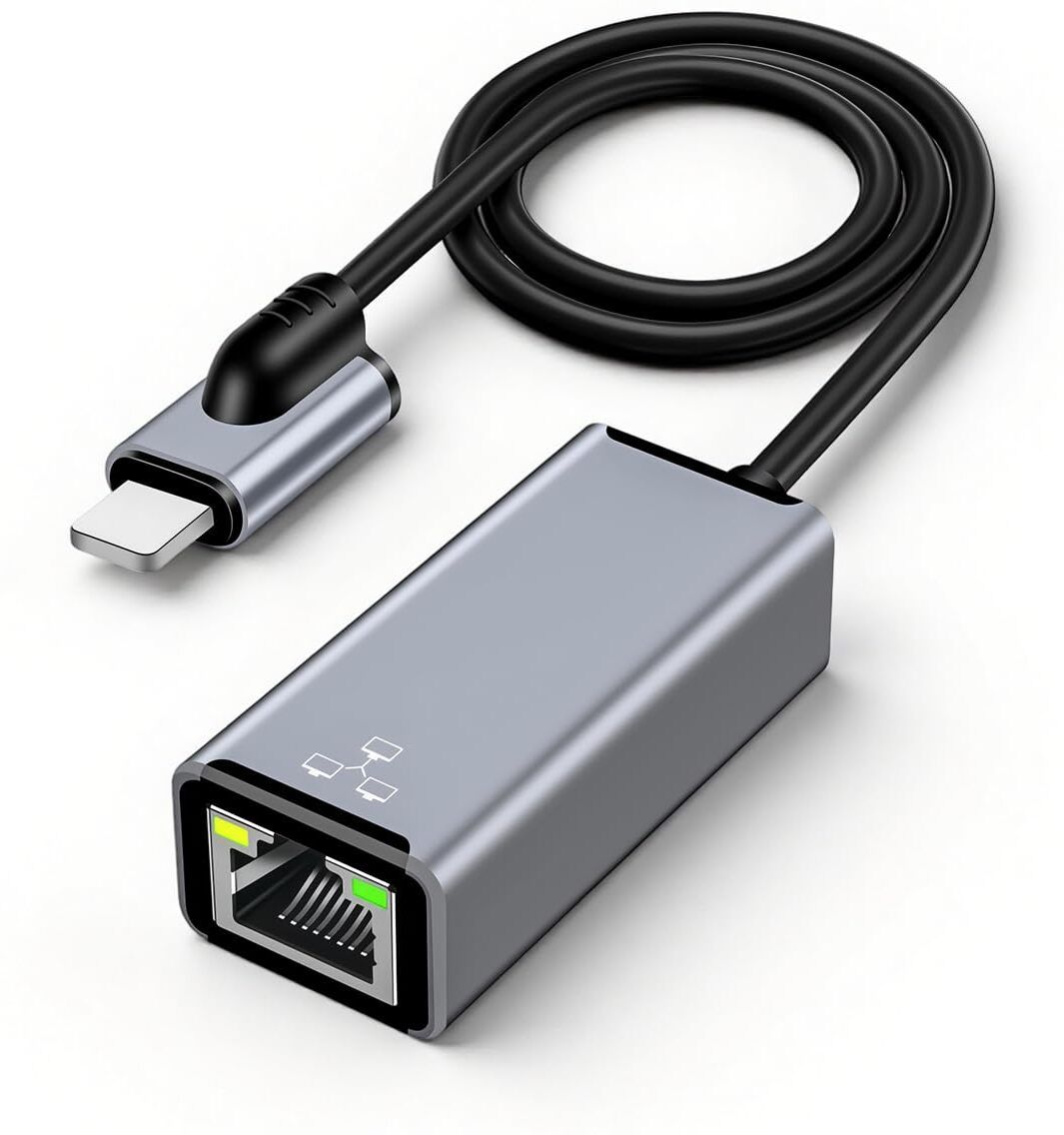 Verilux Lightning to Ethernet Adapter PD Wired Ethernet Lan Adapter compatible with Mac-image-47