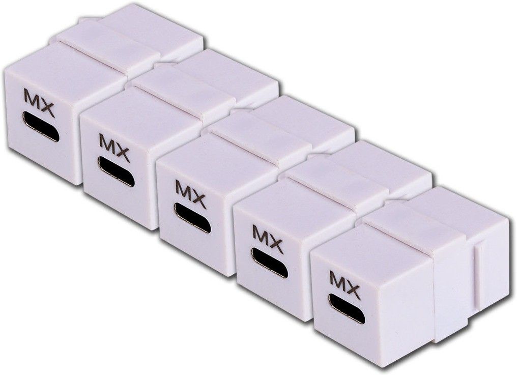 MX Type-C Inline Coupler F/F Extender Plug, Compact Design (Pack of 5) Lan Adapter-picture-15
