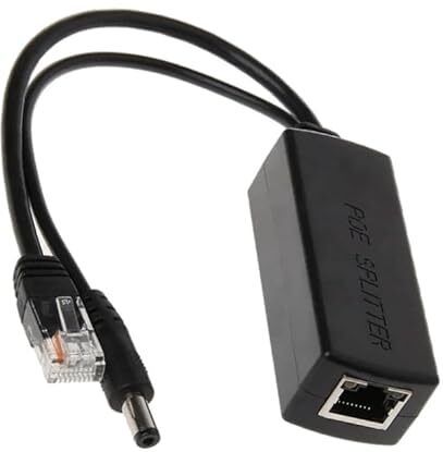ULTRABYTES Active 48V to 12V PoE Power Over Ethernet Splitter Adapter, IEEE 802.3af Wired Ethernet Lan Adapter compatible with Windows-picture-13