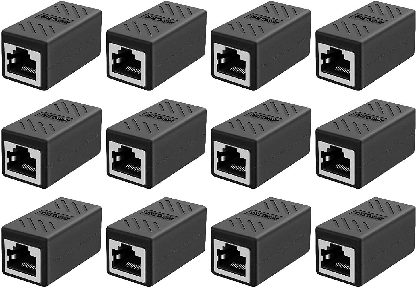 Paruht 12 pcs, RJ45 Female To Female Ethernet LAN Cable Adapter Coupler Lan Adapter-picture-16