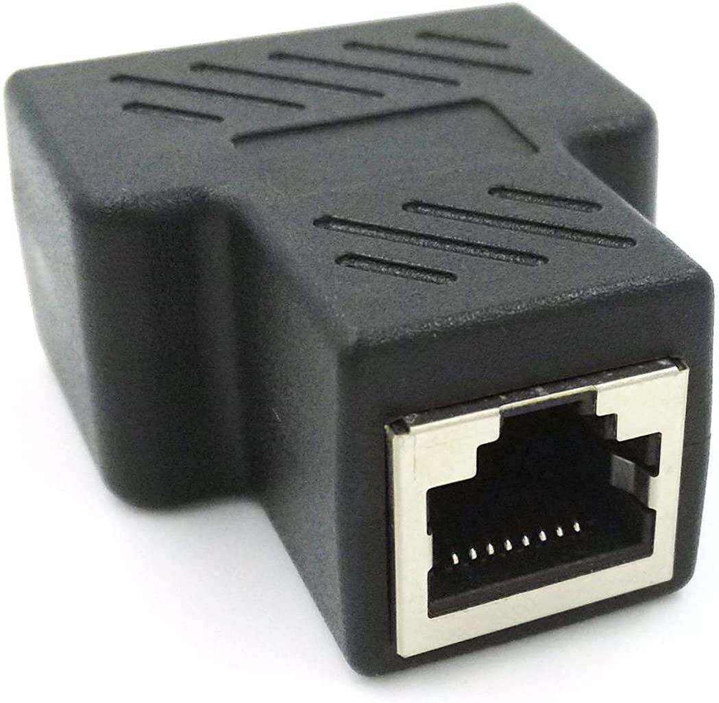 VOOCME Rj45 Splitter 1 to 2 Ethernet Splitter Coupler Double Socket Hub Lan Adapter-image-42