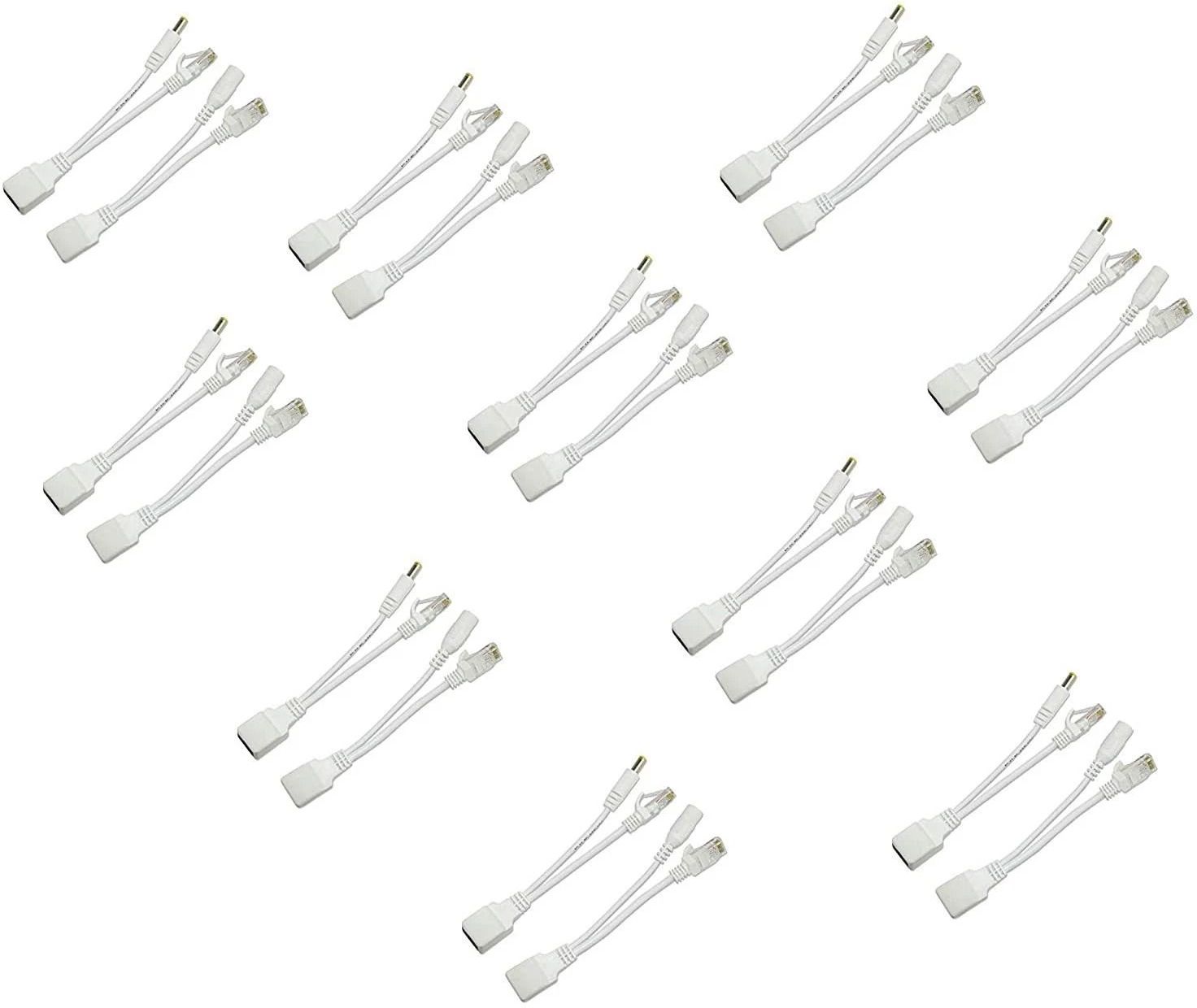 Sancy Power Over Ethernet PoE Injector Splitter Adapter PoE Cables (10 PCS) Lan Adapter-image-26
