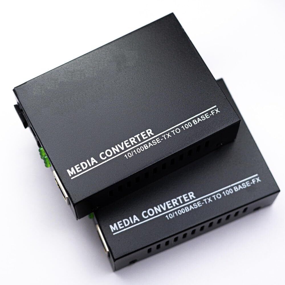 RAMEX Single Mode Media Converter 10/100Mbps Base-Tx to Base-Fx SC 20KM 1 Ports 1000 Mbps Network Switch-image-11