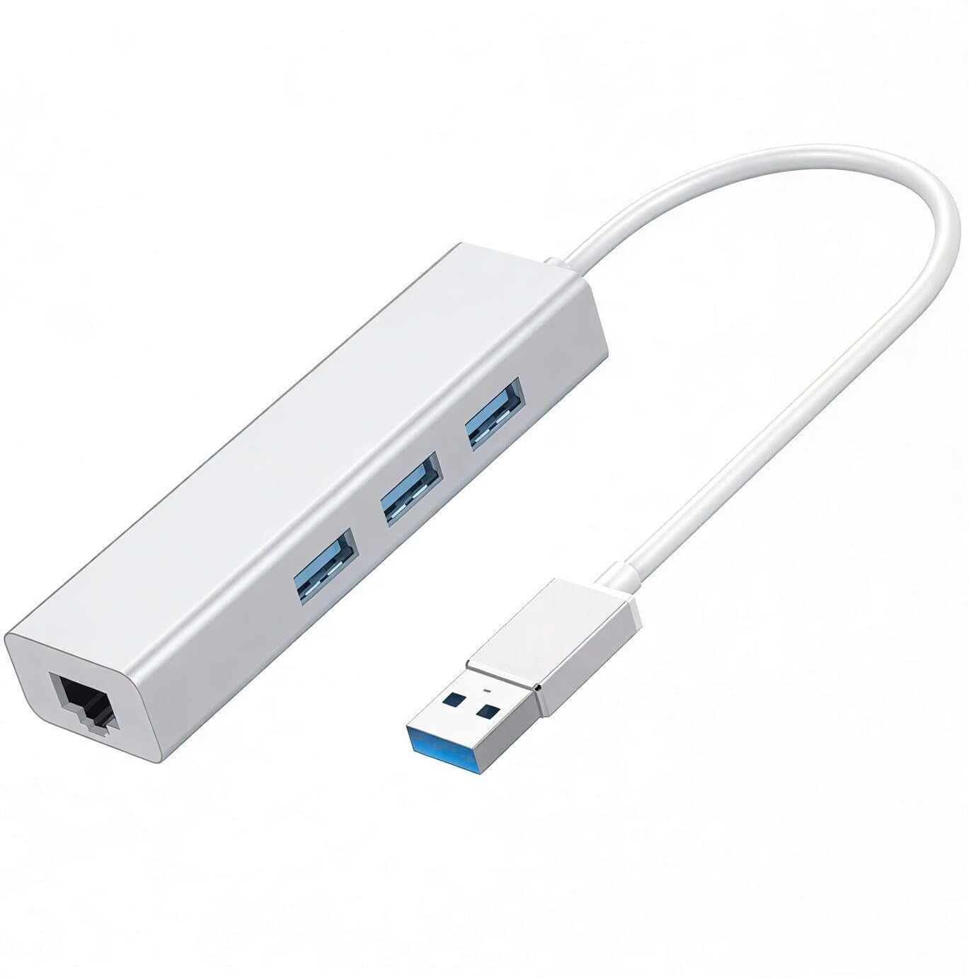 BlackBoost USB 3.0 to RJ45 LAN Adapter with 3 Port USB Hub, Gigabit Ethernet Converter Wired USB Lan Adapter compatible with Windows, Mac, Linux-picture-16
