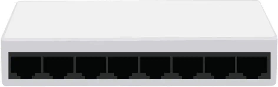 RuhZa 8 Port 10/100Mbps Fast Ethernet Switch Lan Adapter-picture-10