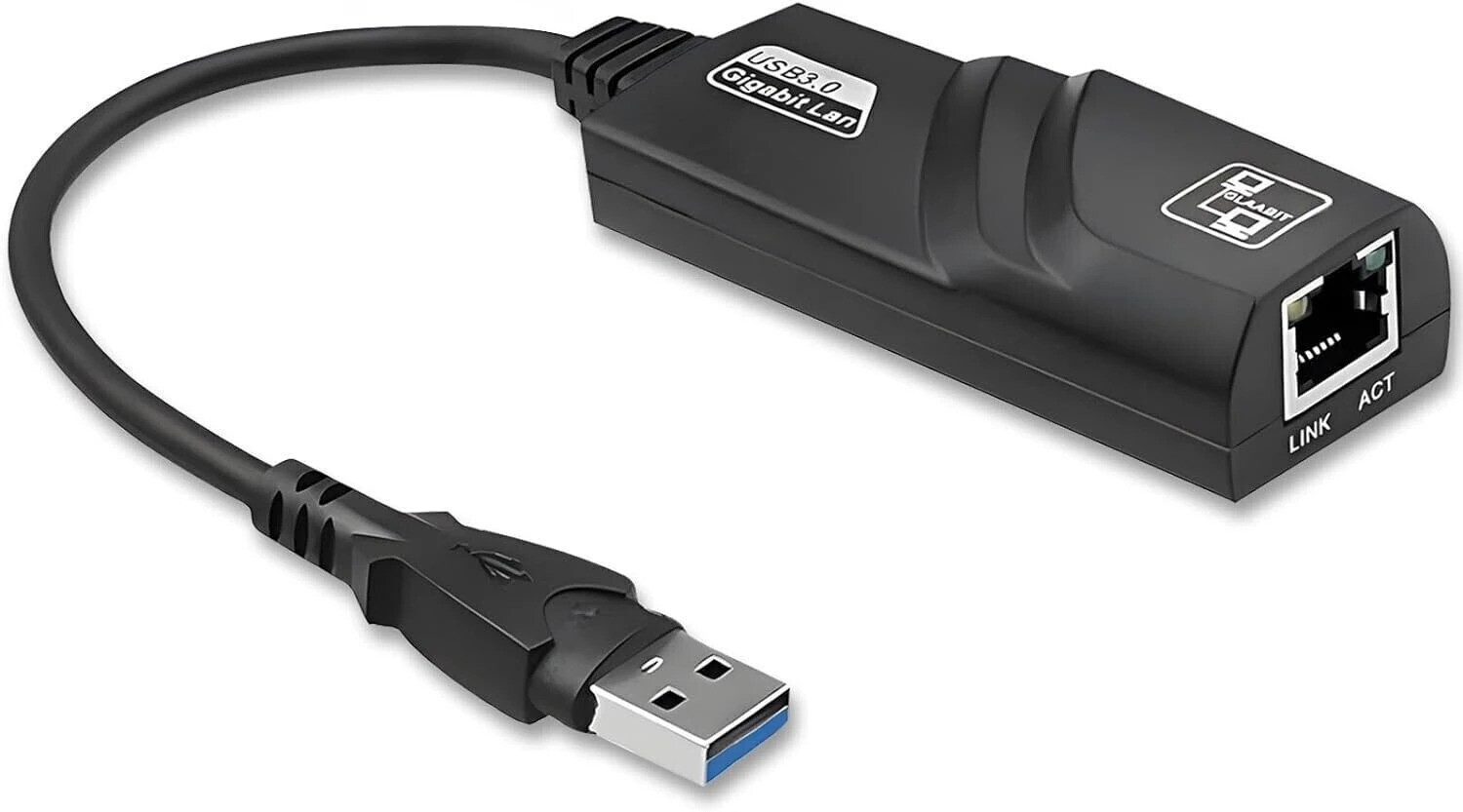 BKC USB Ethernet Adapter USB 3.0 to 10 100 1000Mbps Gigabit LAN Network Converter Lan Adapter image 1