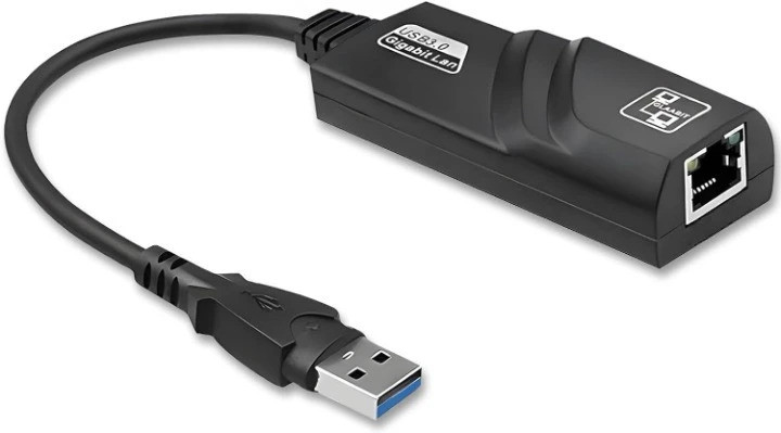 BKC USB 3.0 to Ethernet Gigabit 10/100/1000 Mbps Ethernet Adapter Plug N Play Lan Adapter image 1