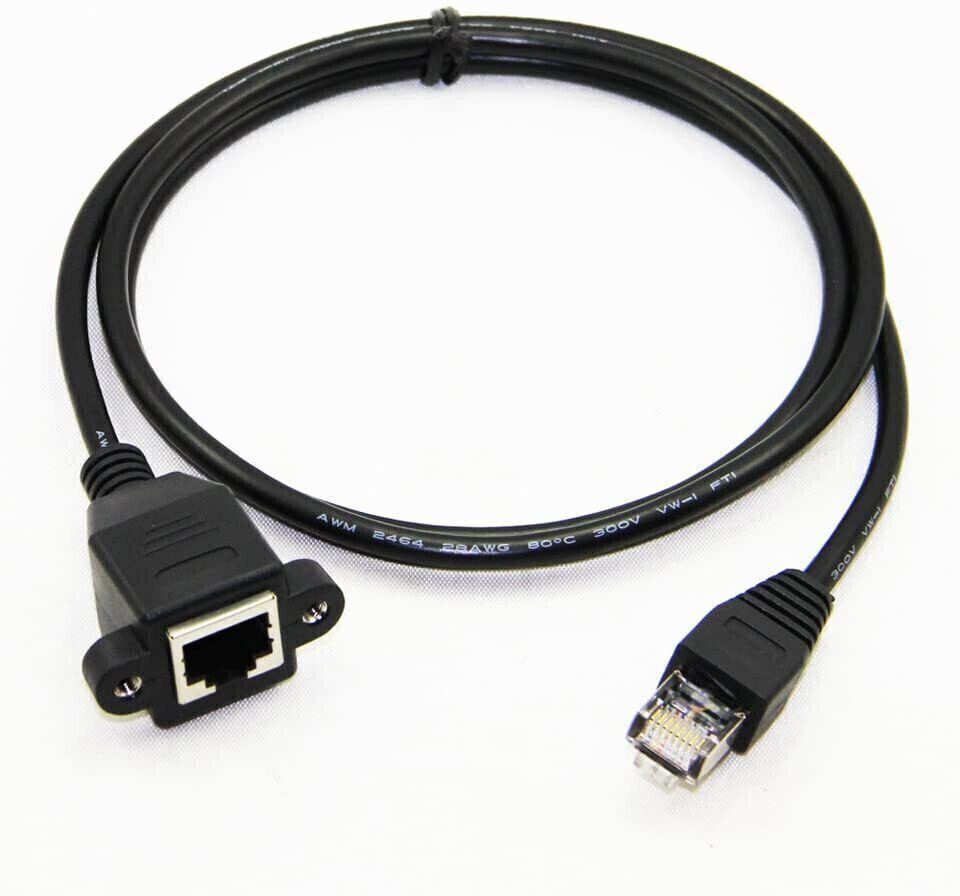 Akwor RJ45 Shielded LAN Extension Cable Male to Female Wired Ethernet Lan Adapter compatible with Linux, Mac, Ubuntu, Windows-image-47