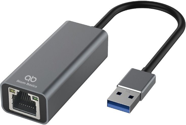 Atom Basics USB Type-C to Gigabit Ethernet Adapter with 1000Mbps High Speed Network Port Wired USB Lan Adapter compatible with Linux, Mac, Ubuntu, Windows-image-3
