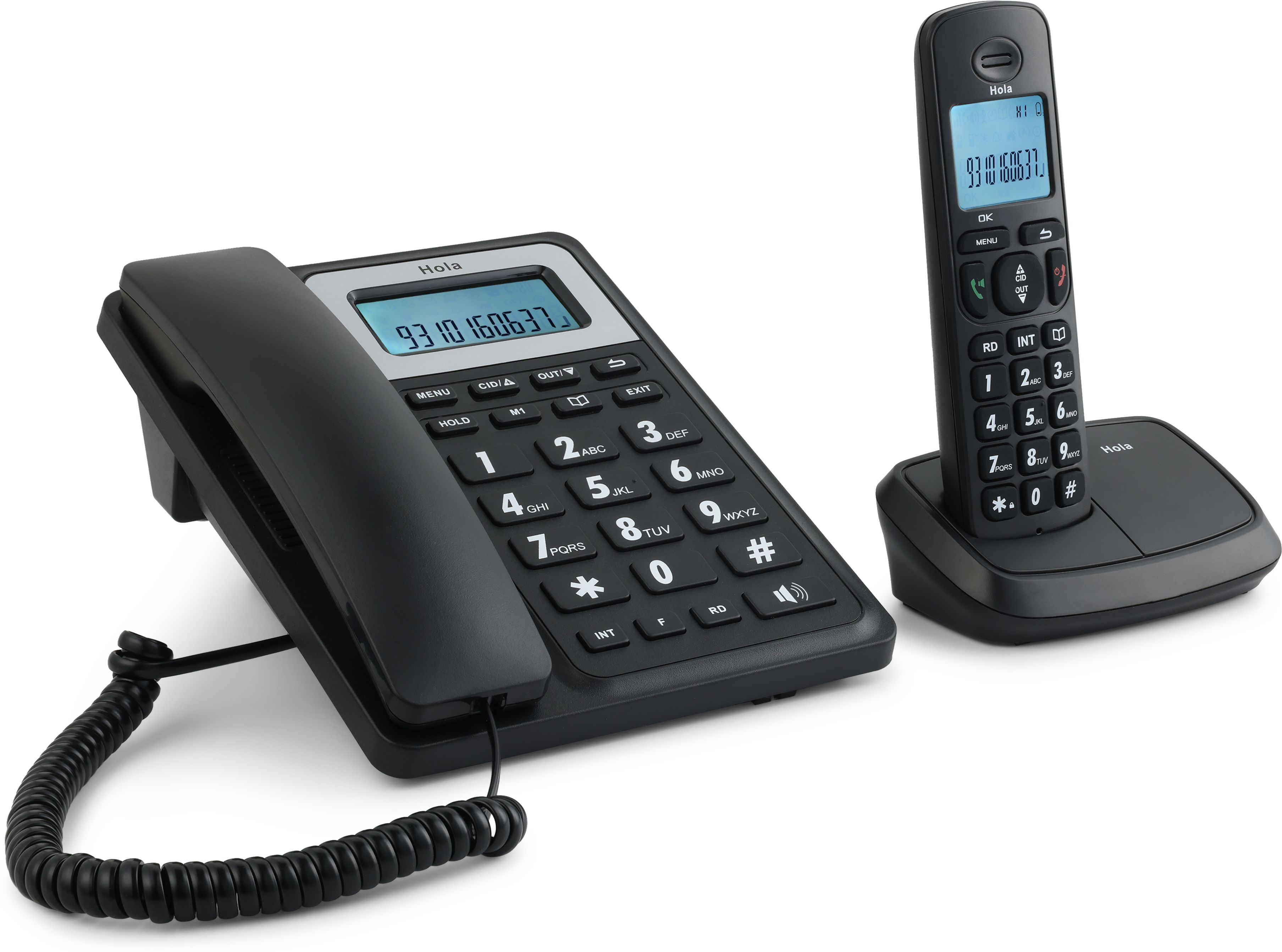 TC 900 Corded & Cordless Phone Corded & Cordless Landline Phone-image-25