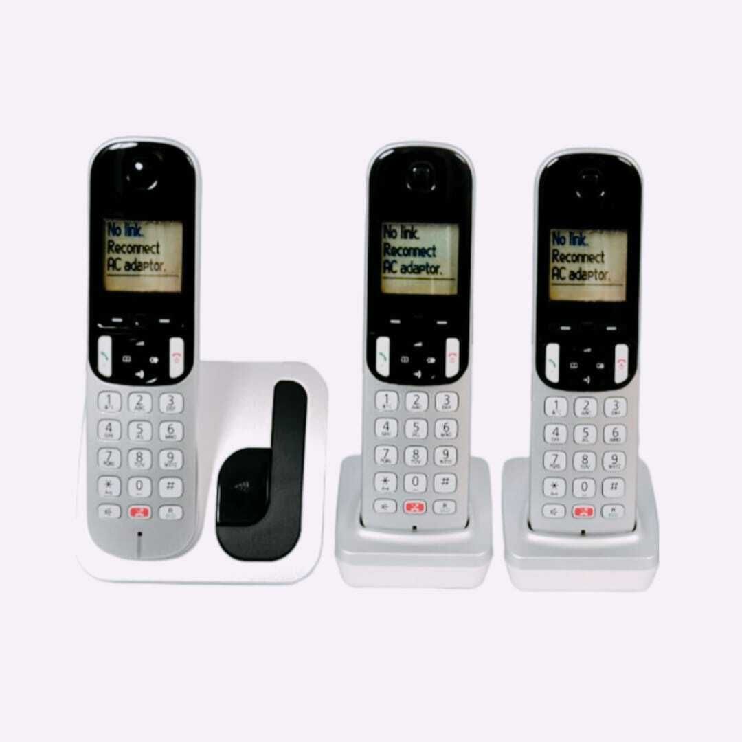 3 LINE WIRELESS INTERCOM Cordless Landline Phone-image-4