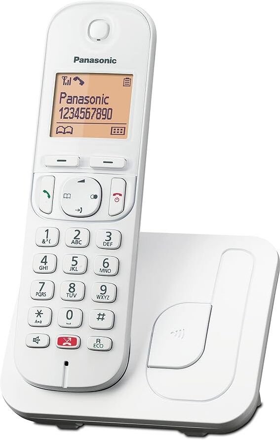 panasonic Digital KX-TGC250 Cordless Phone - White Cordless Landline Phone-picture-11