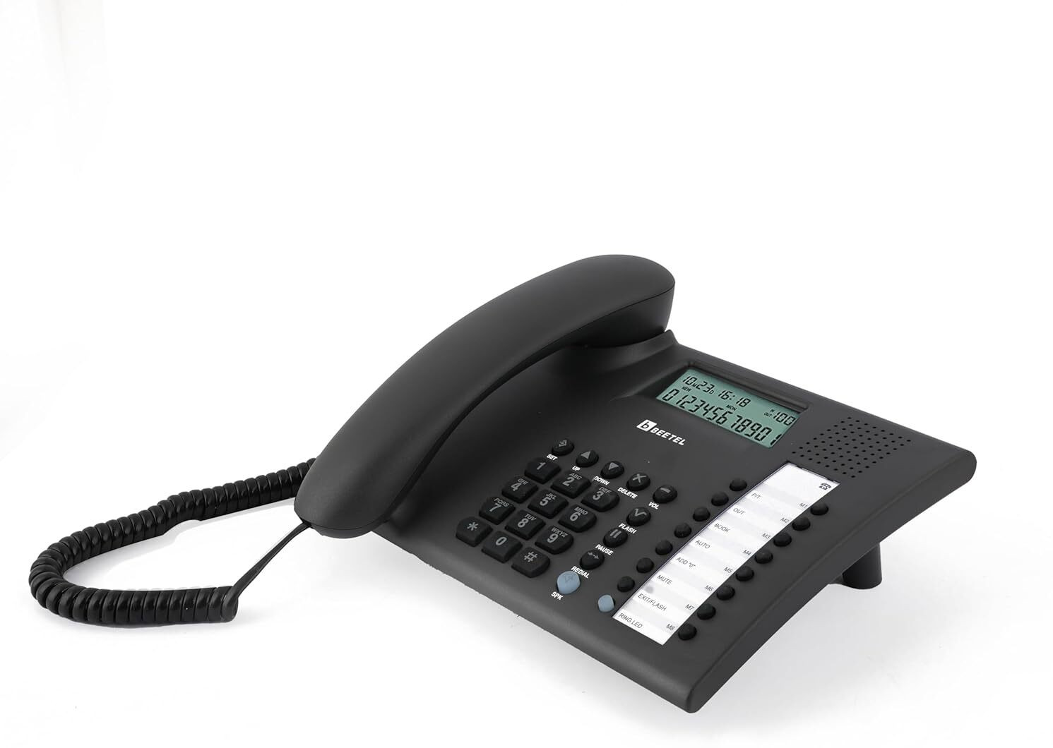 beetel M90N Caller ID Corded Landline Phone with 16 Digit LCD Display Corded Landline Phone with Answering Machine image 1