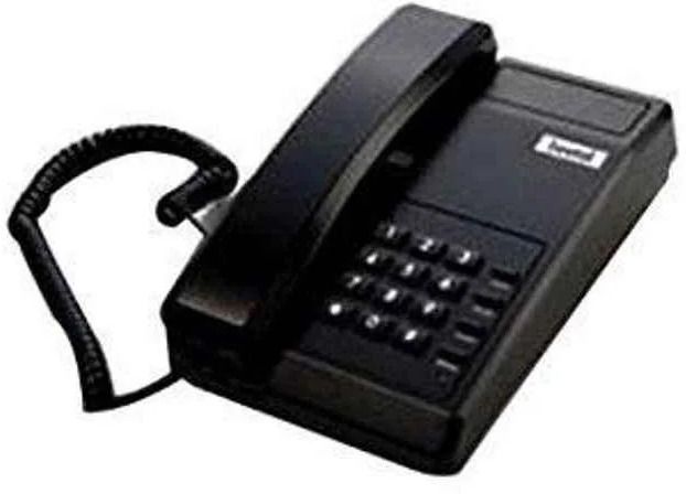 C-11 Black Corded Landline Phone with Answering Machine