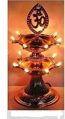 Gold Plastic Table Lantern-image-48