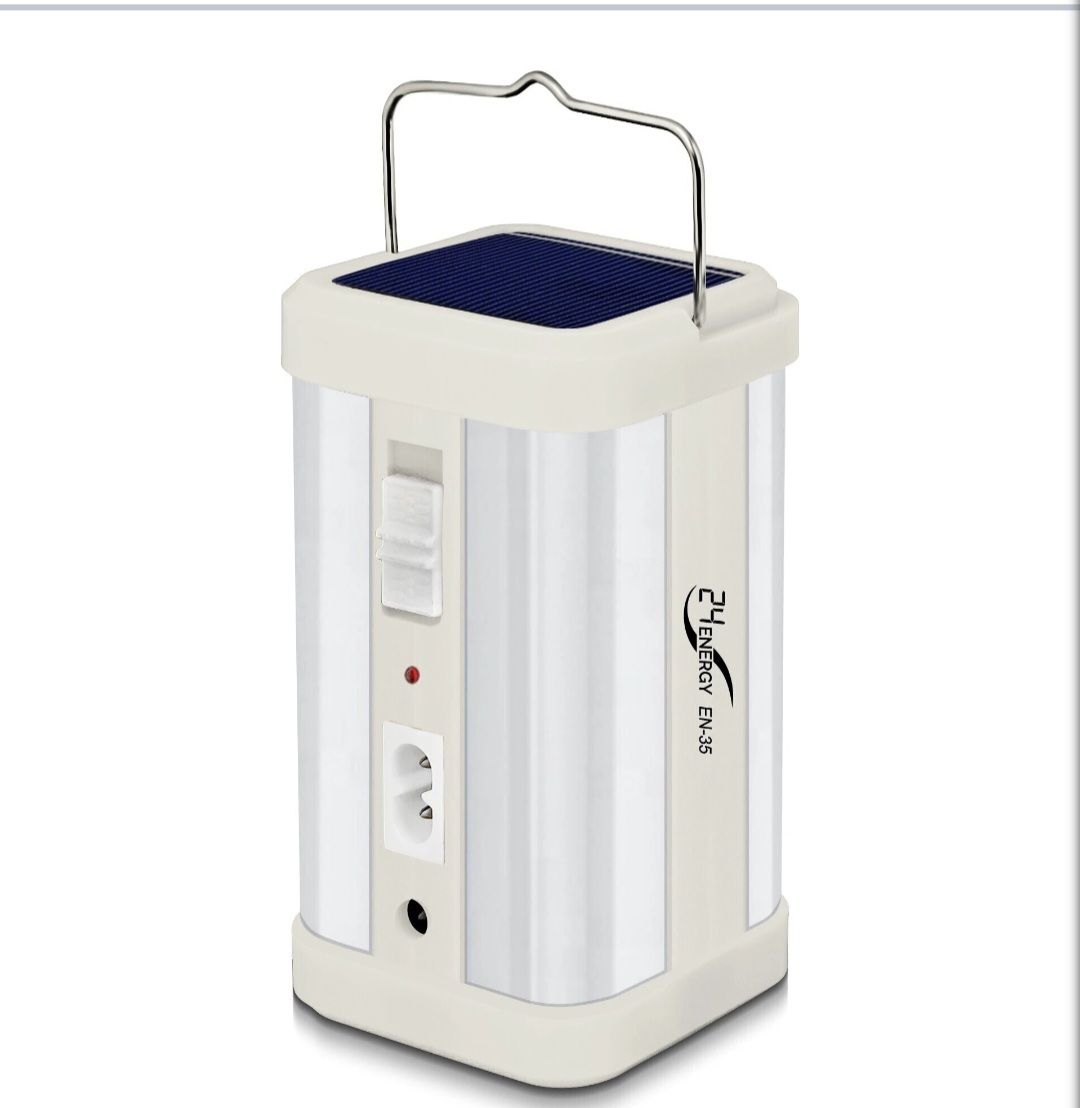 White Plastic Table Lantern-image-49