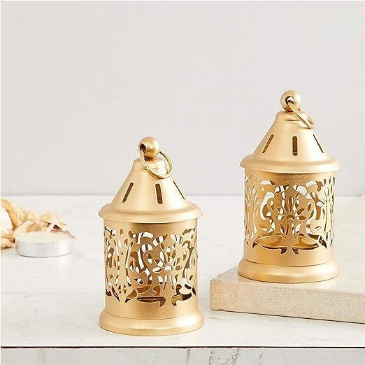 urban hamlet Gold Iron Table Lantern-picture-27