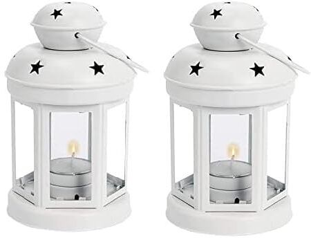 winscrafts Star Lantern White Iron Table Lantern-picture-11