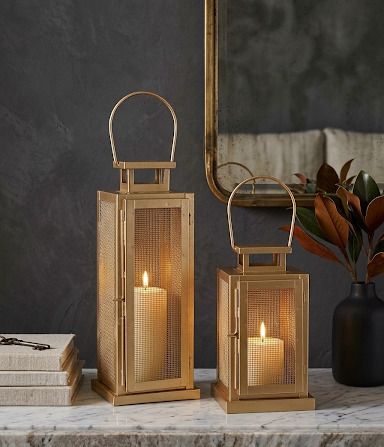 dome deco Gold Iron Table Lantern-picture-17