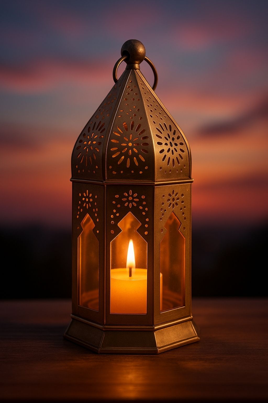 jdexport Metal Lantern Candle Holder for Home Décor, Diwali, Pooja & Festival Gold Iron Hanging Lantern-picture-37