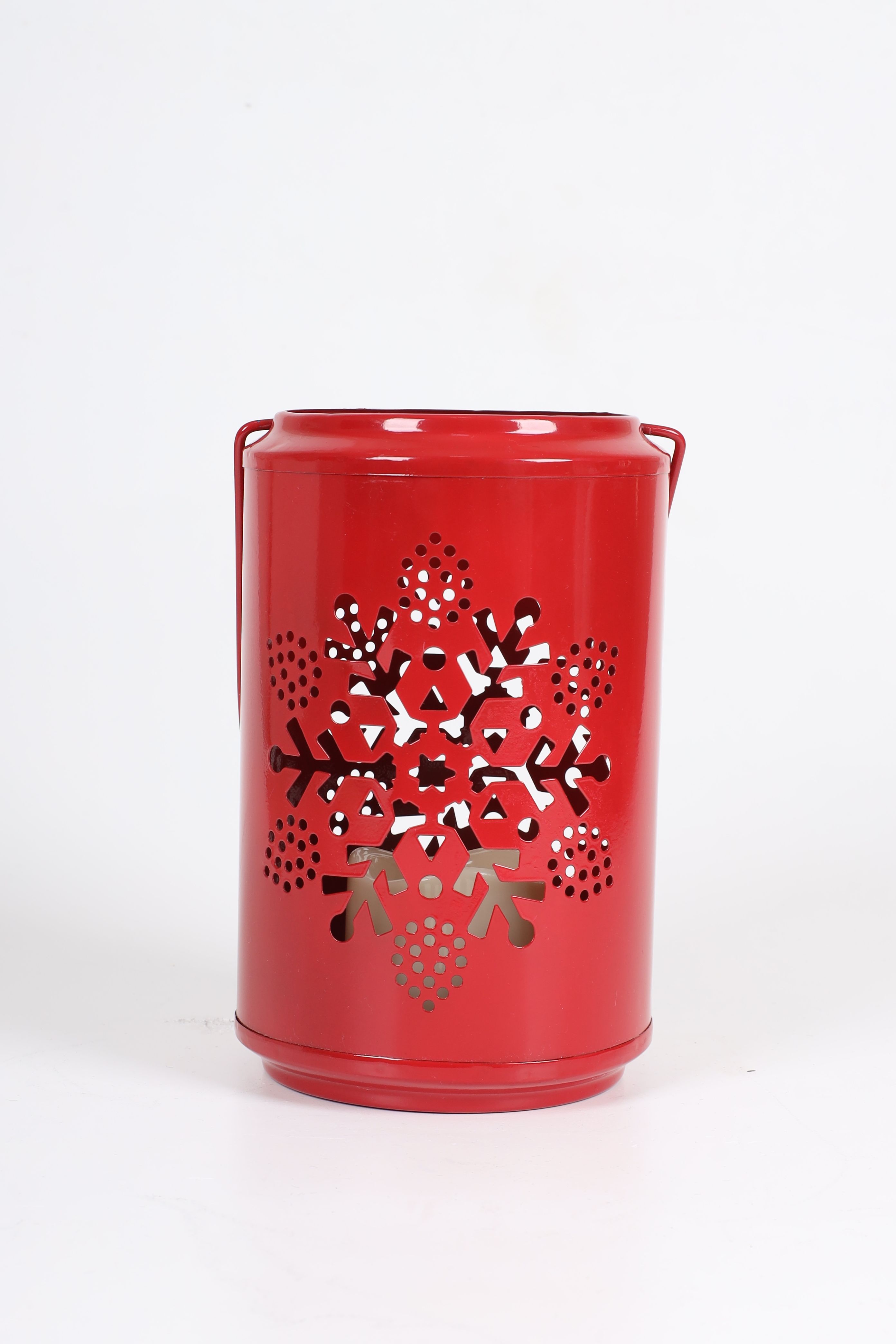callisto LANTERN Red Iron Table Lantern-picture-41
